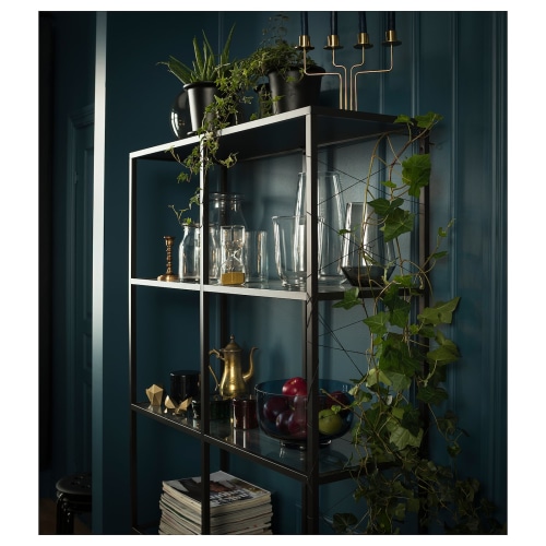 Ikea vittsjo on sale shelving unit